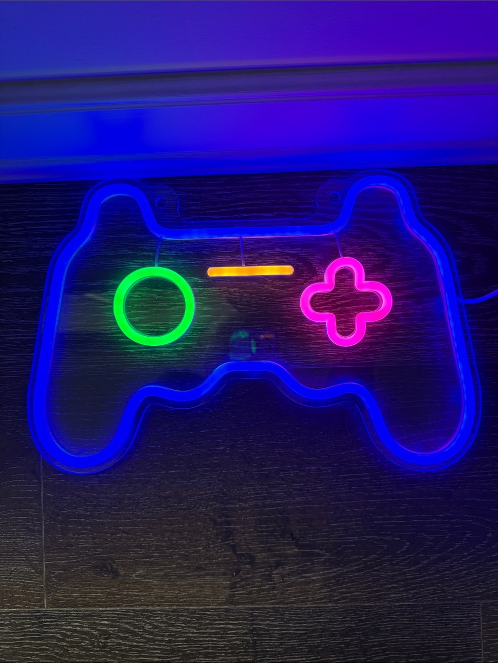 🆕Neon Game Controller Wall Light - Blue, Green & Pink